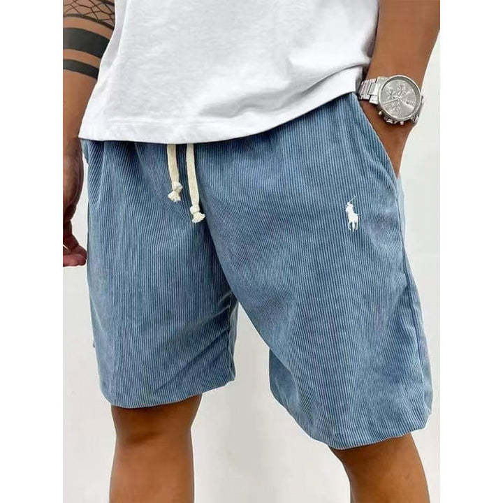 Herren Freizeithose aus weichem Baumwoll-Mix mit Gummizug R&B DMCA do not reactivate