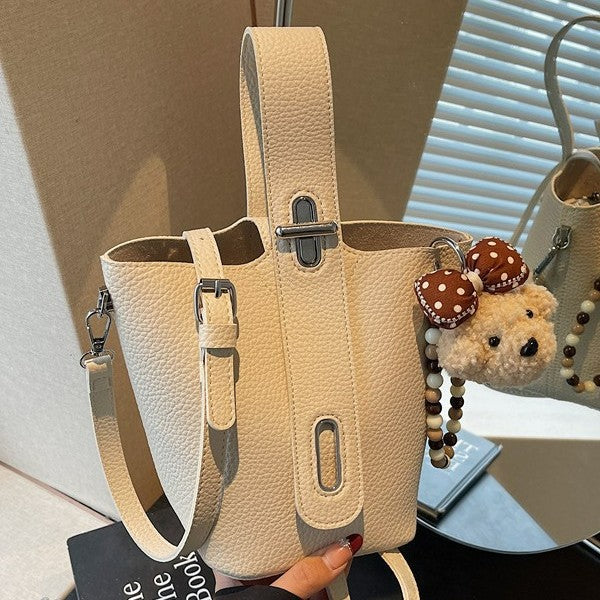 Damen praktische Handtasche mit abnehmbarem Schlüsselanhänger Nord Taschen