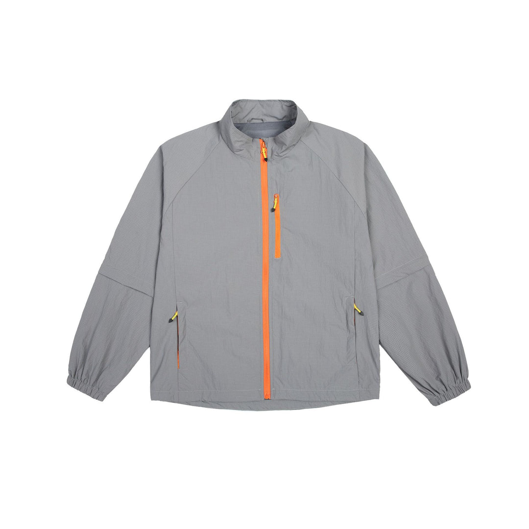 Herren leichte Ripstop-Überzugsjacke mit Stehkragen, Brusttasche und elastischen Bündchen Nord Taschen