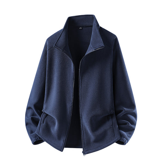 Damen Fleecejacke mit Stehkragen, durchgehendem Reißverschluss und Wärmeisolierung Nord Taschen