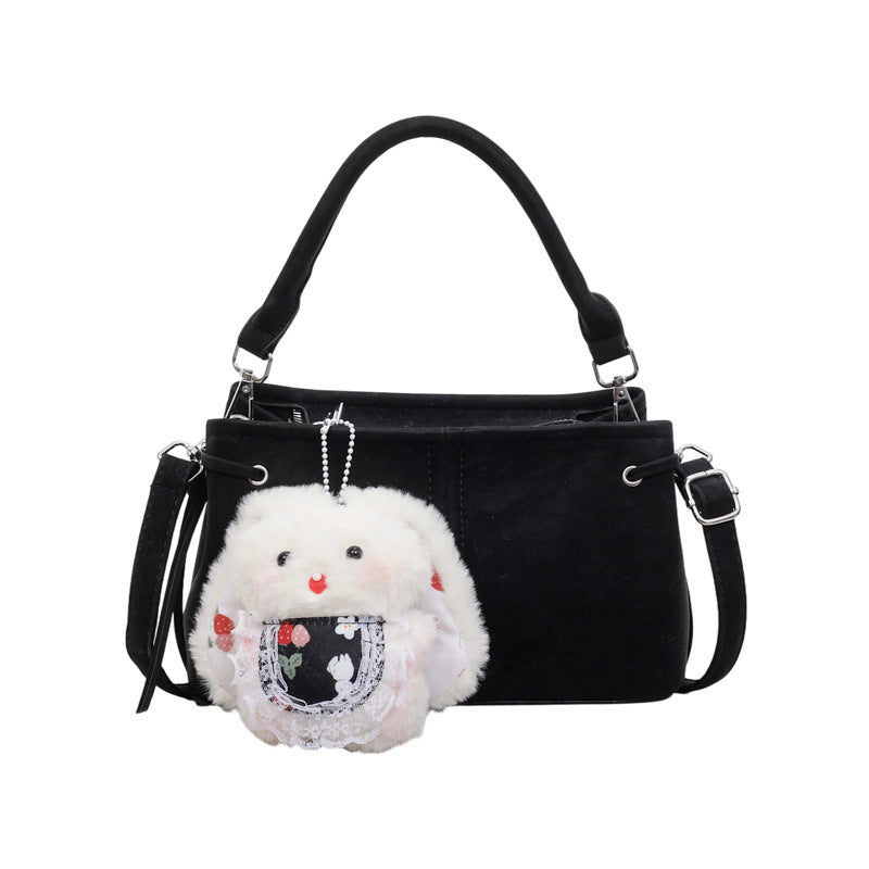 Damen modische Hobo-Tasche mit süßem tierischen Anhänger Nord Taschen