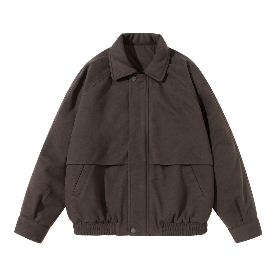 Unisex Boxy‑Blouson mit überlappender Frontpasse und elastischem Saum Nord Taschen