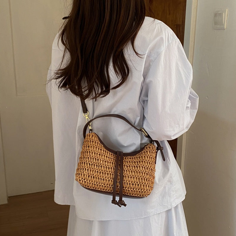 Damen lässige Strohtasche Nord Taschen