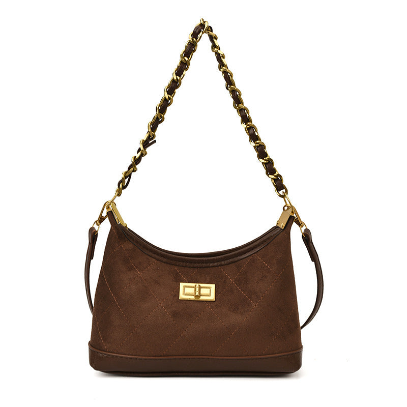 Damen modische Hobo-Tasche aus hochwertigem Wildleder Nord Taschen