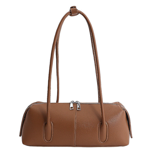 Damen elegante Umhängetasche mit doppeltem Reißverschluss und praktischen Details Nord Taschen