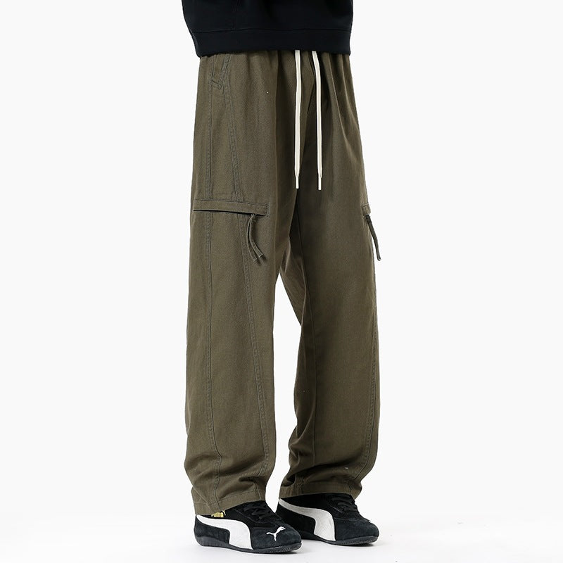 Herren Weite Cargo-Jogginghose im Baggy‑Schnitt mit Kordelbund & Mehrfachtaschen Nord Taschen