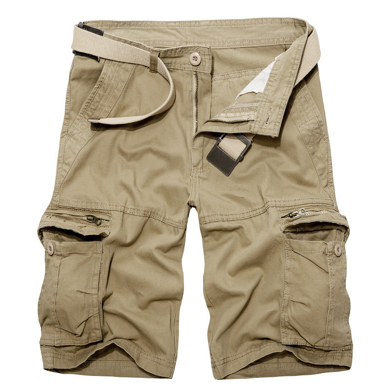 Herren Cargo-Shorts mit multifunktionalen Taschen und verstellbarem Gürtel Nord Taschen