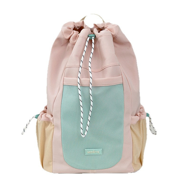 Damen Freizeit-Rucksack mit innovativem Kordelzug und praktischen Netzfächern Nord Taschen