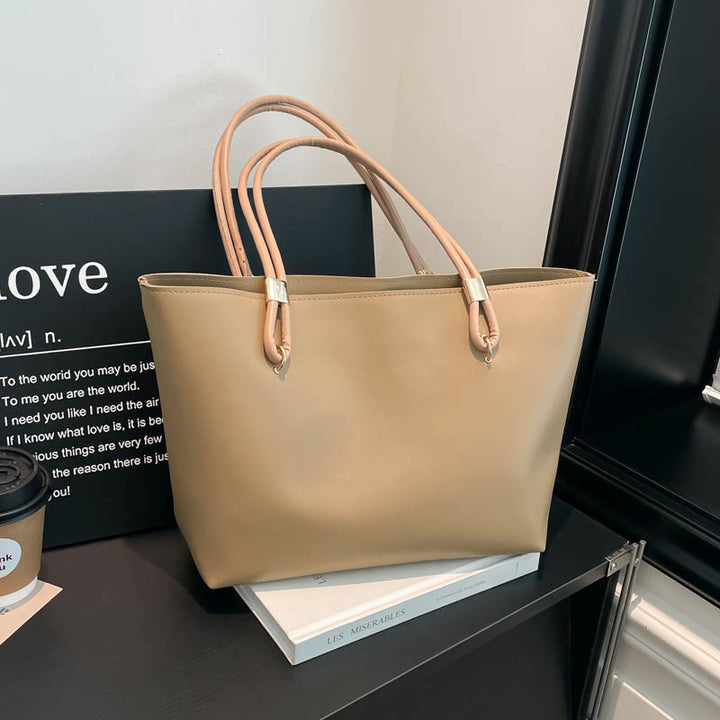 Damen elegante Tote-Bag mit hochwertigen Tragegriffen und praktischen Fächern Nord Taschen
