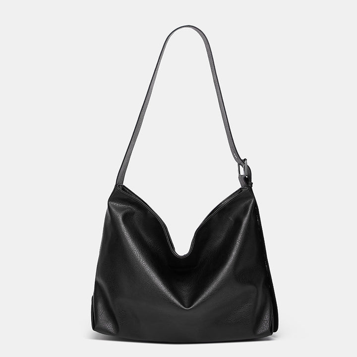 Damen Hobo-Tasche aus hochwertigem Kunstleder mit ergonomischem Tragegriff Nord Taschen