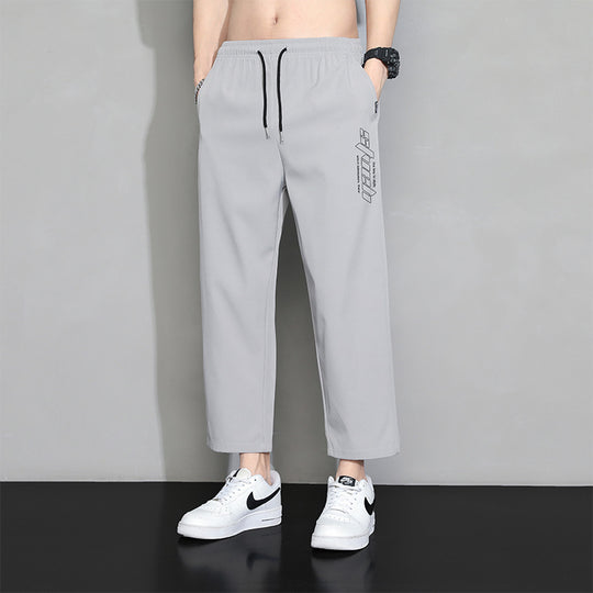 Herren Sportliche Jogginghose mit elastischem Bund