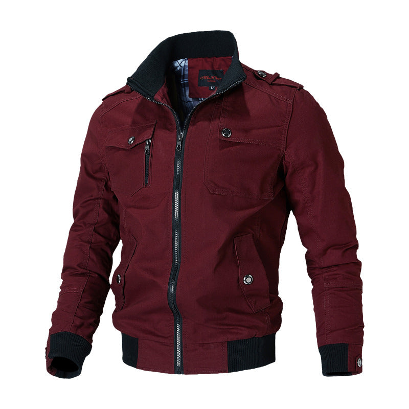 Herren modische Utility-Jacke Nord Taschen
