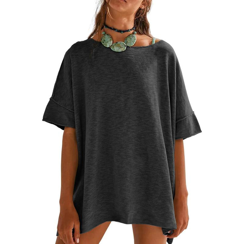 Damen Oversized Relaxed Fit T-Shirt