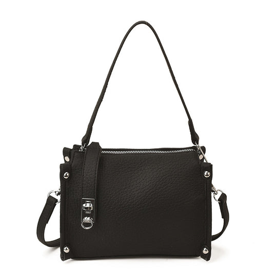 Damen Umhängetasche mit luxuriösem Kunstleder und eleganten Details Nord Taschen