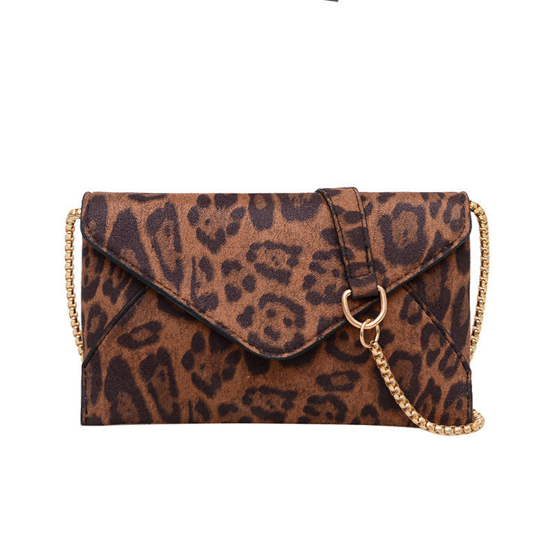Damen Clutch mit Leopardenmuster Nord Taschen