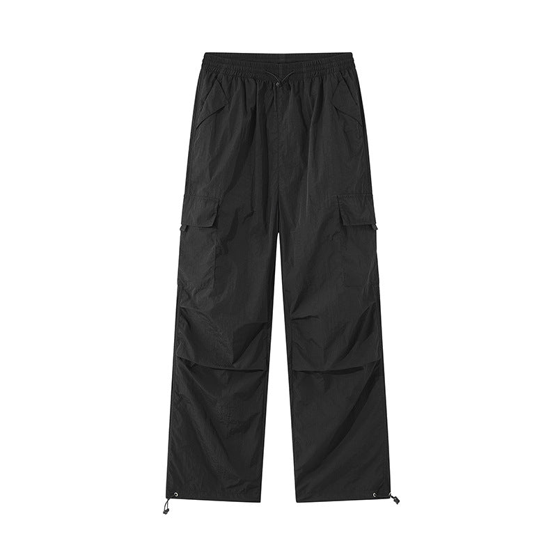 Unisex Leichte technische Cargo-Hose mit Kordelzug und verstellbarem Saum Nord Taschen