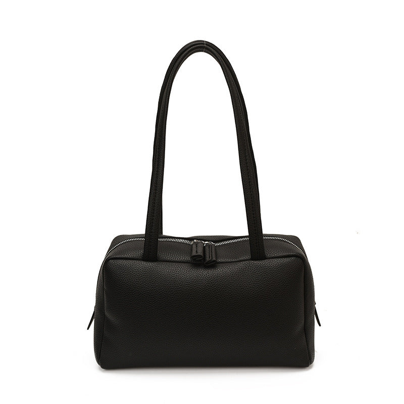 Damen elegante Handtasche mit strukturiertem Leder und praktischen Fächern Nord Taschen