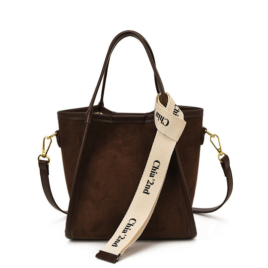 Damen Tasche mit abnehmbarem Schulterriemen und strukturiertem Design Nord Taschen
