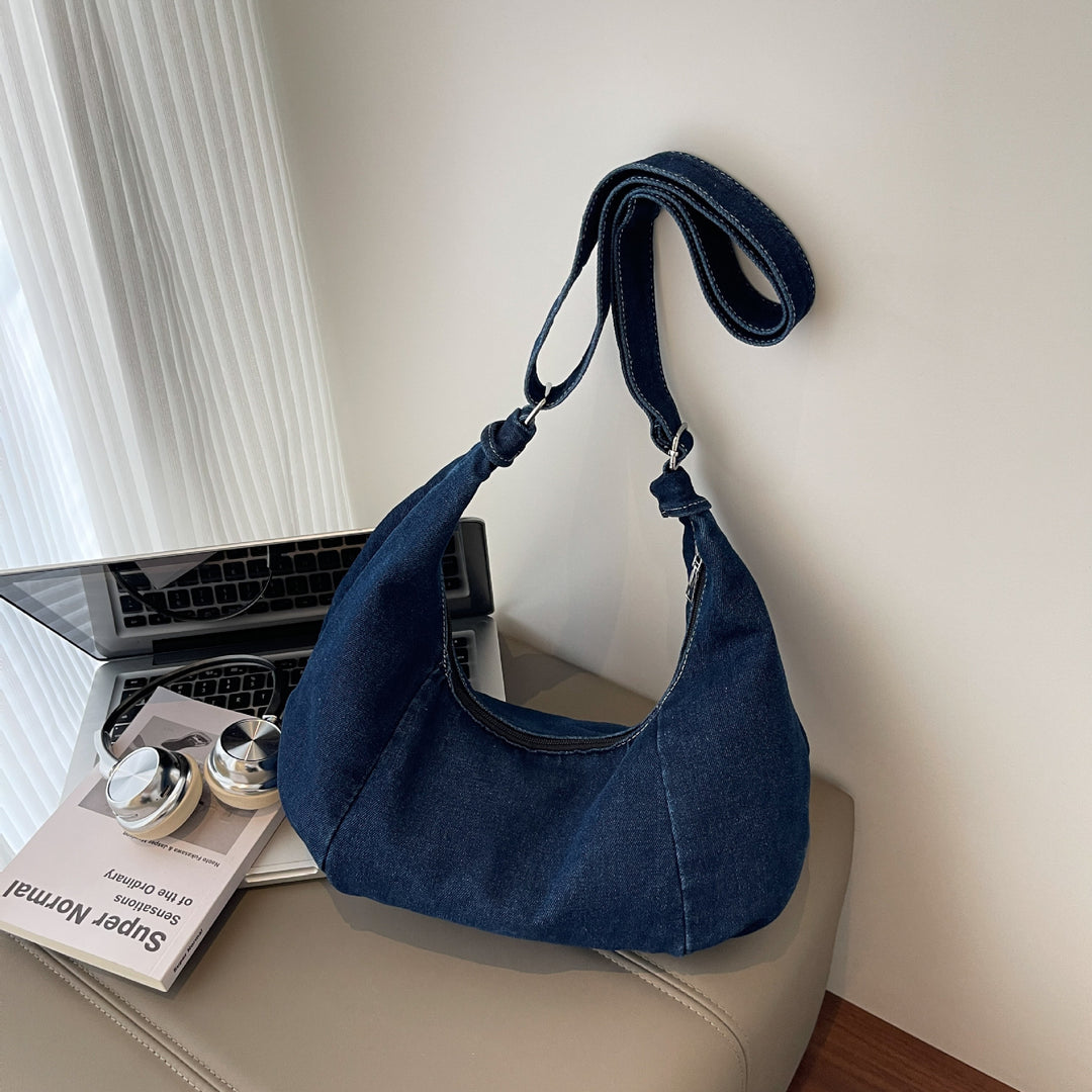 Damen Schultertasche aus hochwertigem Baumwollmaterial mit verstellbarem Tragegurt Nord Taschen