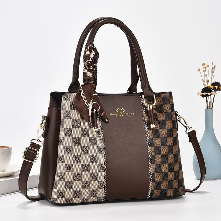 Damen modische Handtasche mit vielseitigem Tragegurt und eleganten Akzenten Nord Taschen