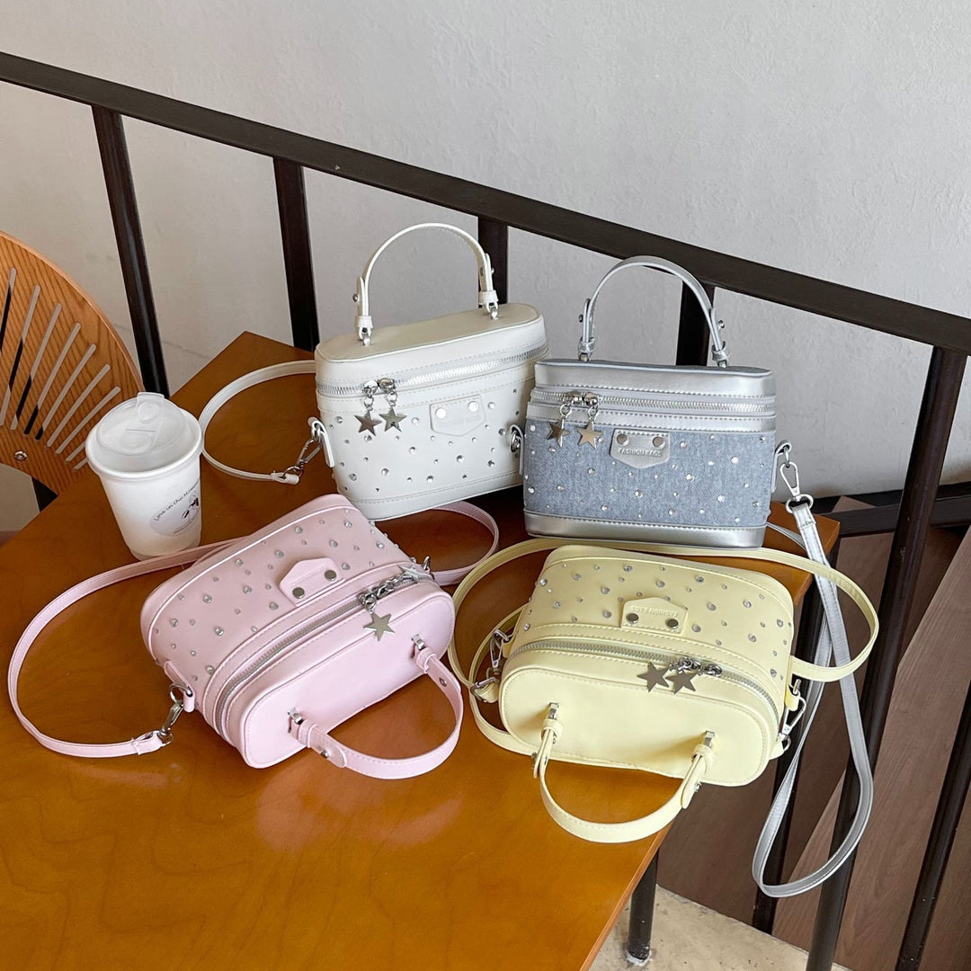 Damen Schicke Handtasche mit funkelnden Akzenten Nord Taschen