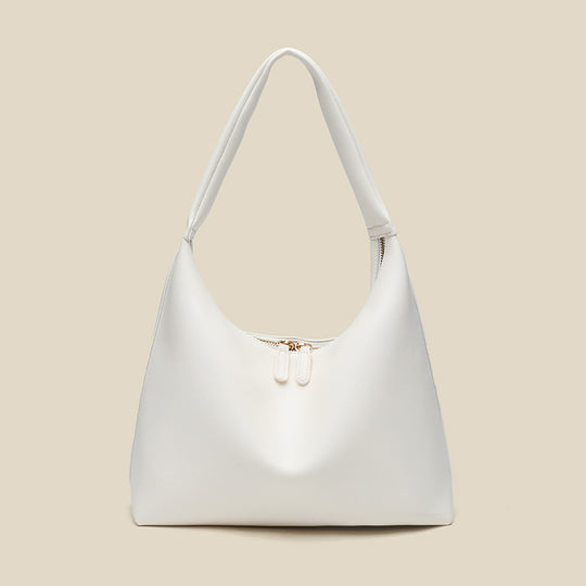 Damen Hobo-Tasche mit luxuriösem, geschmeidigem Kunstleder und stilvollem Reißverschluss Nord Taschen