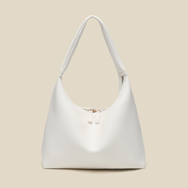 Damen Hobo-Tasche mit luxuriösem, geschmeidigem Kunstleder und stilvollem Reißverschluss Nord Taschen