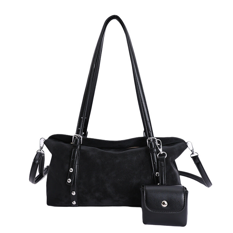 Damen praktische Schultertasche mit abnehmbarem Kosmetiktäschchen Nord Taschen