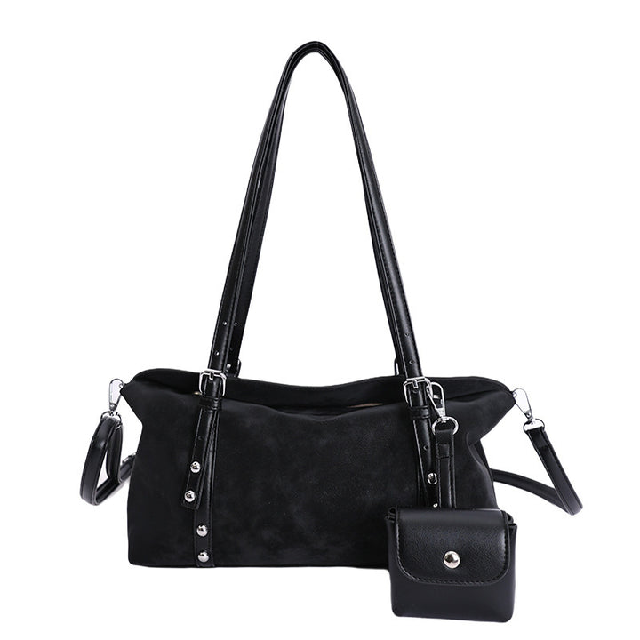 Damen praktische Schultertasche mit abnehmbarem Kosmetiktäschchen Nord Taschen