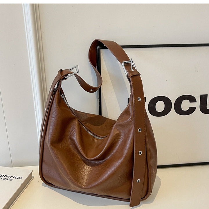 Damen Hobo-Tasche mit modernem Design und praktischen Reißverschlusstaschen Nord Taschen