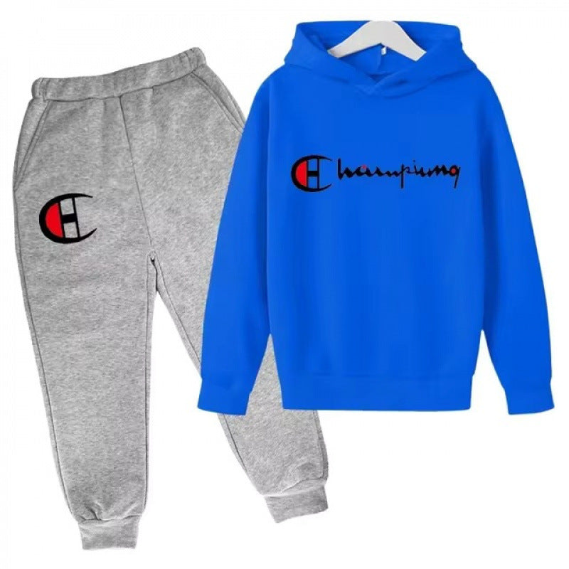 Unisex Kapuzenpullover mit Jogginghose Freizeitset Nord Taschen