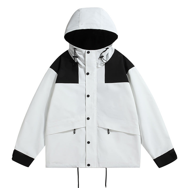 Herren technische Regenjacke Nord Taschen