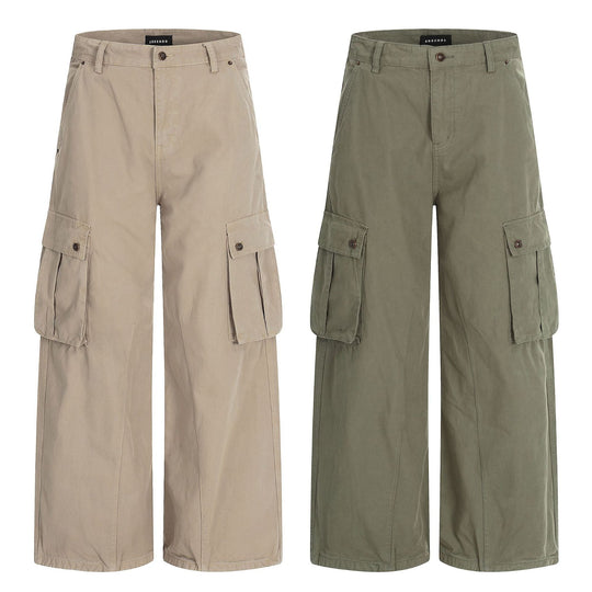 Damen Weite Cargo-Culotte-Shorts mit aufgesetzten Pattentaschen Nord Taschen