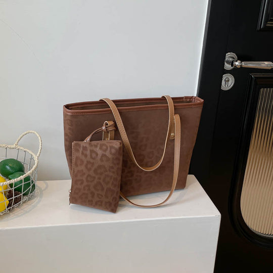 Damen elegante Shopper-Tasche mit abnehmbarem Kosmetiktäschchen Nord Taschen