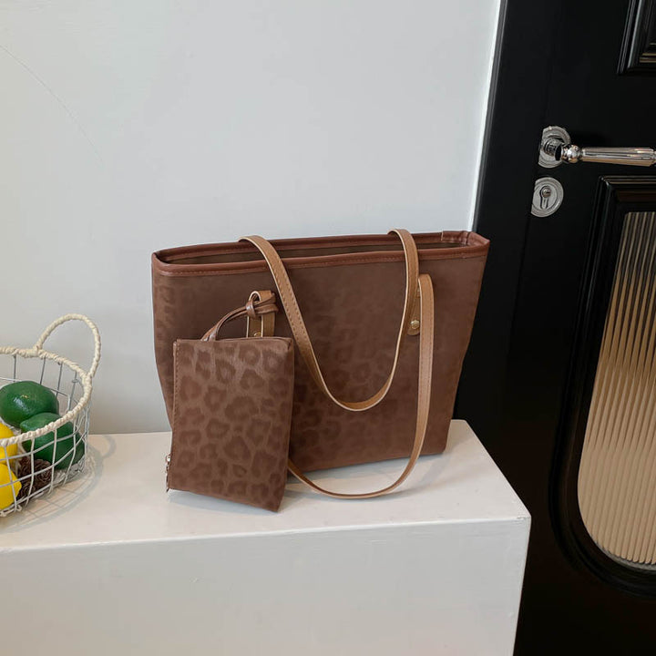 Damen elegante Shopper-Tasche mit abnehmbarem Kosmetiktäschchen Nord Taschen