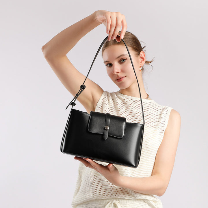 Damen Umhängetasche mit klarem Design und verstellbarem Schulterriemen Nord Taschen