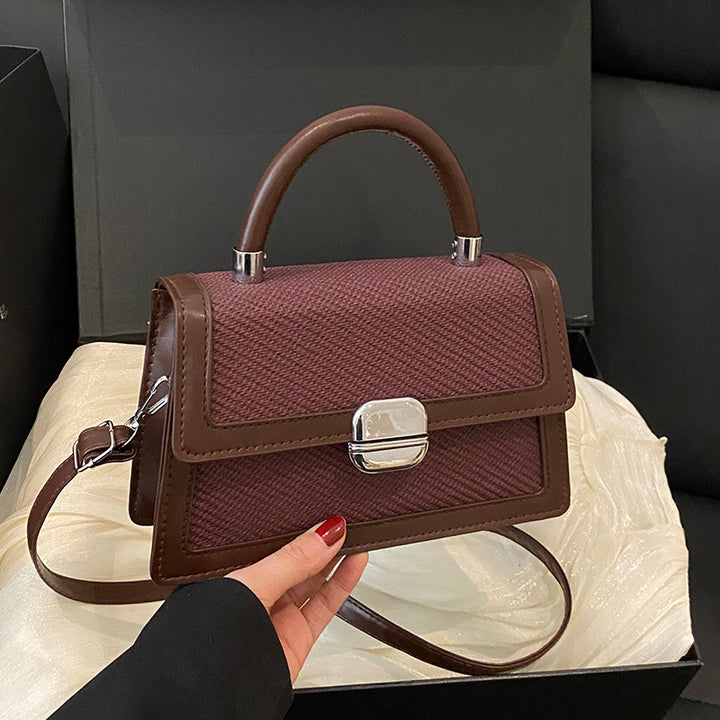 Damen elegante Handtasche mit strukturiertem Design Nord Taschen