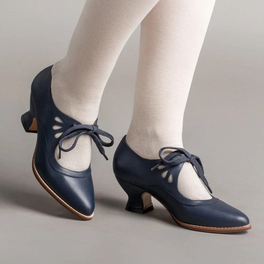 Damen elegante Tanzschuhe mit modischem Schnür-Design