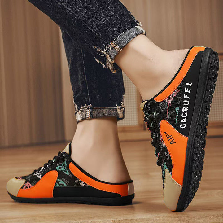 Damen Bequeme Clogs mit atmungsaktivem Obermaterial und rutschfester Sohle