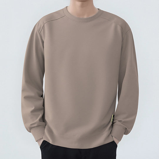 Herren Lässiges Oversize-Sweatshirt mit Raglanärmeln und angerauter Innenlage Nord Taschen