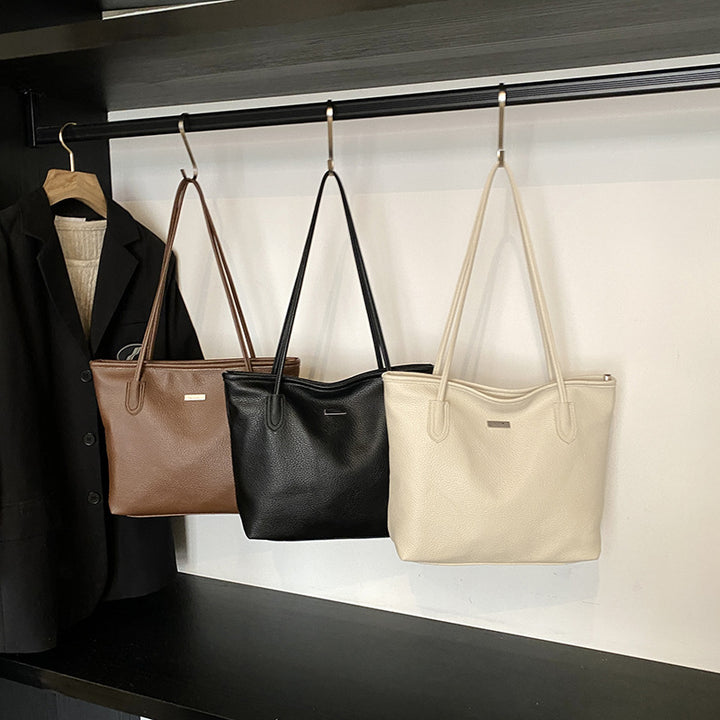 Damen elegante Shopper-Tasche mit strukturierten Oberflächen Nord Taschen