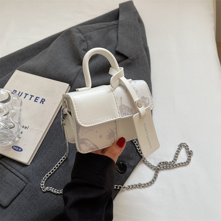 Damen elegante Umhängetasche mit floralem Design und modischen Akzenten Nord Taschen