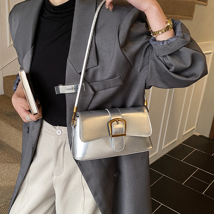 Damen Umhängetasche mit abnehmbarem Gurt und elegantem Verschluss Nord Taschen