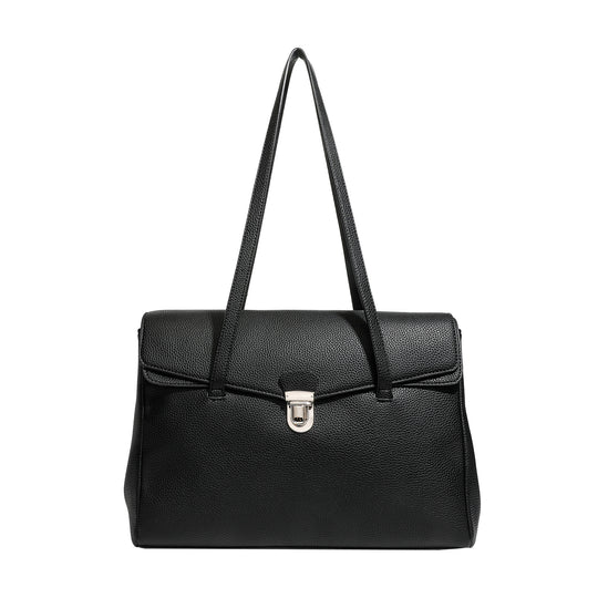 Damen elegante Handtasche mit strukturiertem Material Nord Taschen