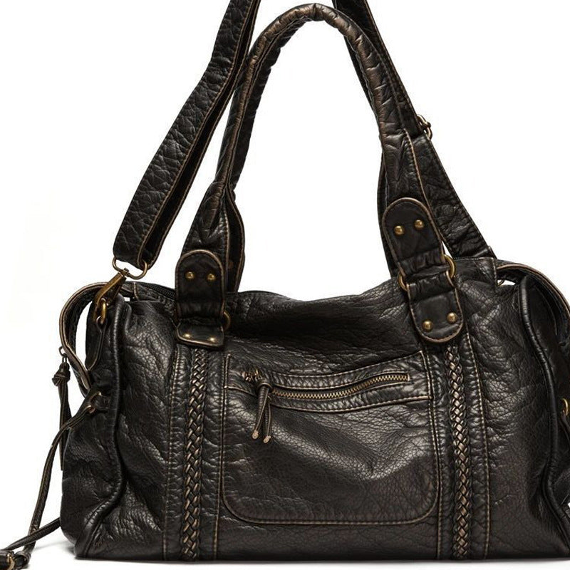 Damen Henkeltasche mit eleganter Struktur und vielseitigem Innenlayout Nord Taschen