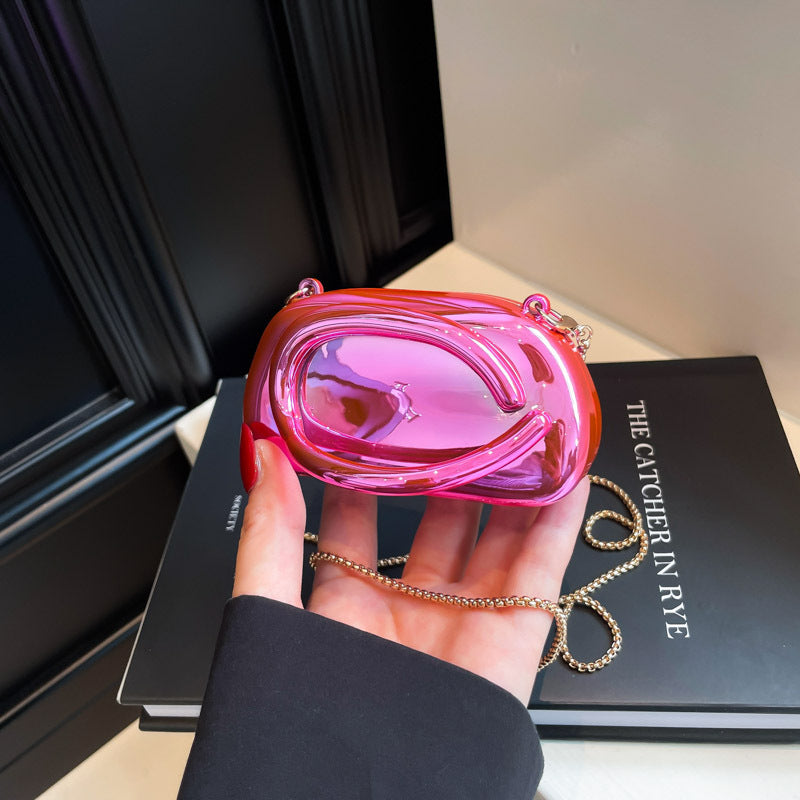 Damen exklusive Abendtasche mit eleganter Goldoberfläche Nord Taschen
