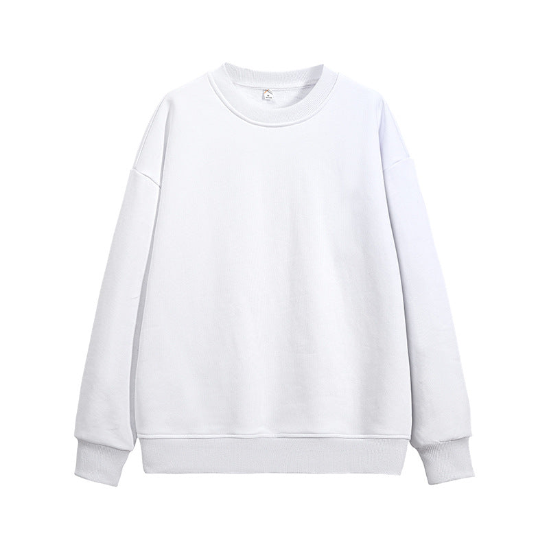 Unisex Oversize Rundhals-Sweatshirt aus schwerer Baumwollmischung mit geripptem Saum und Raglanärmeln Nord Taschen