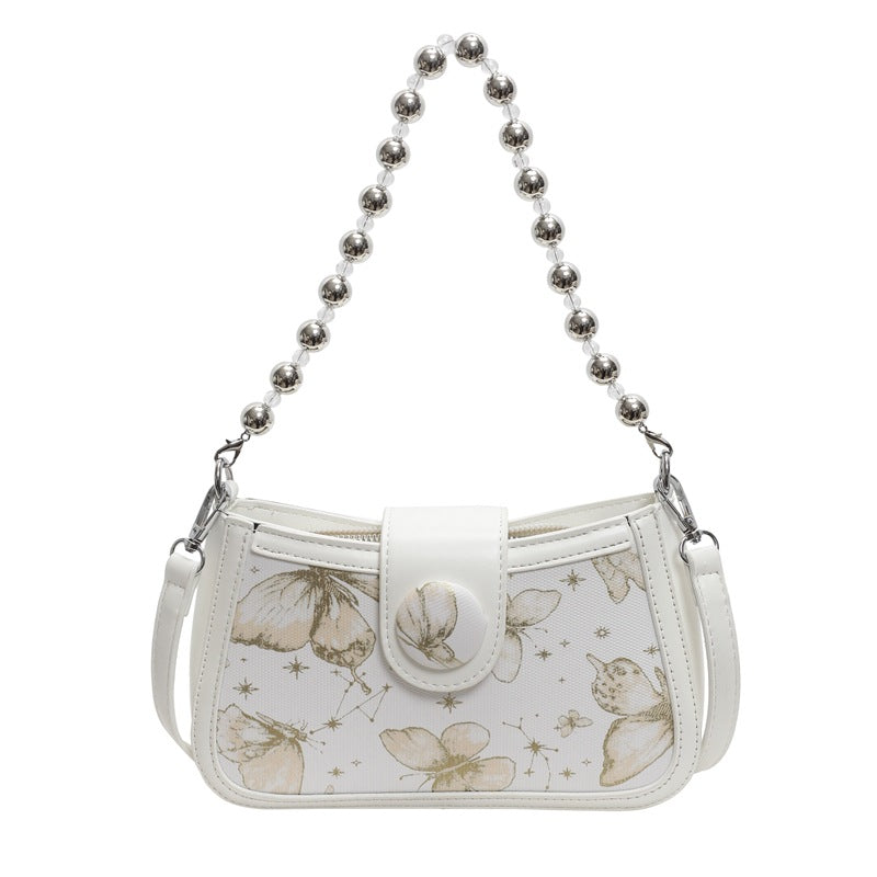 Damen elegante Umhängetasche mit floralem Design Nord Taschen