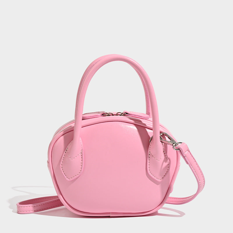 Damen Mini-Henkeltasche mit luxuriösen Lederakzenten Nord Taschen