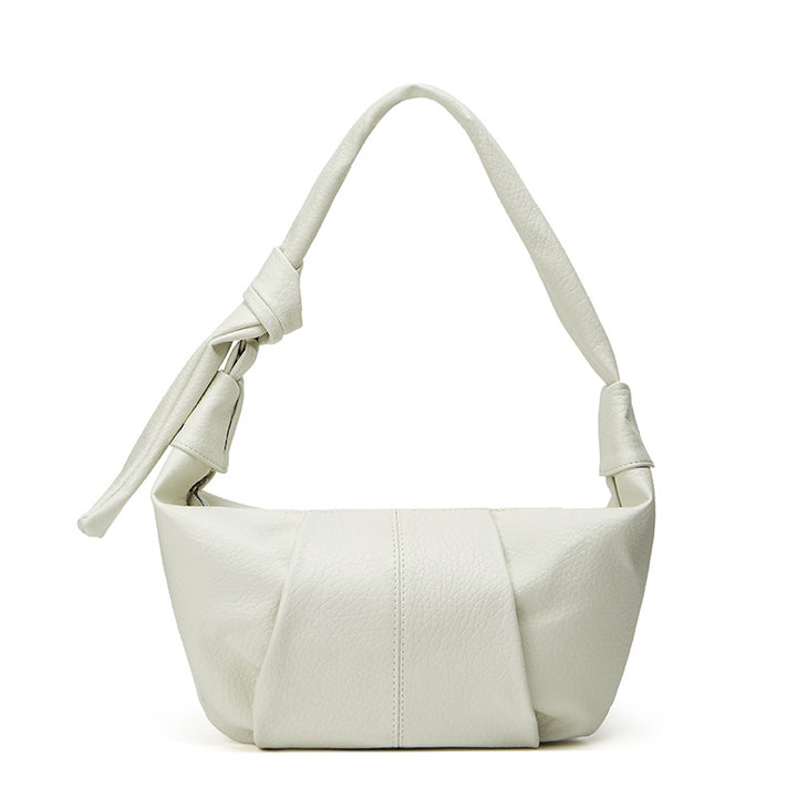 Damen Hobo-Tasche aus hochwertigem Kunstleder mit gefaltetem Design und einem modischen Trageriemen Nord Taschen